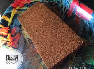 Foto resep Puding brownies coklat