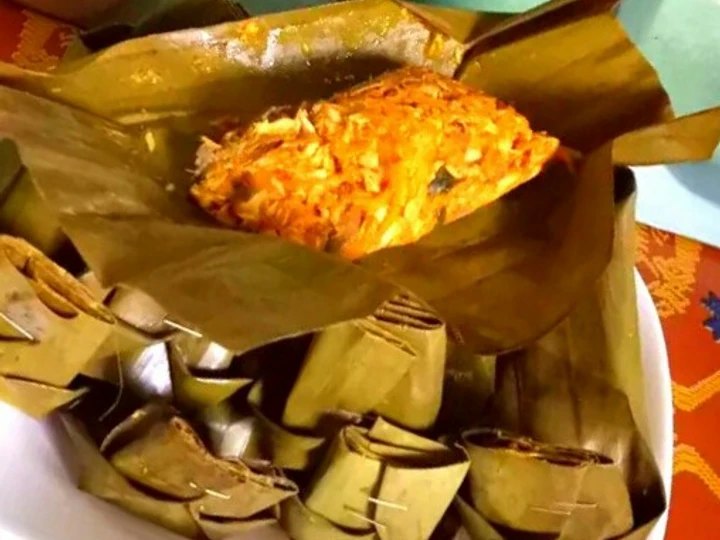 Cara Simple Membikin Resep  Pepes Pindang Tongkol Mangga Muda yang Sempurna, Lezat Sekali