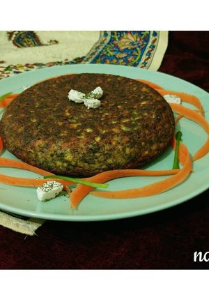 عکسی از دستور کوکوی پنیر