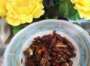 Foto resep Beef blackpapper tumis air (sapi lada hitam) apa adanya bahan