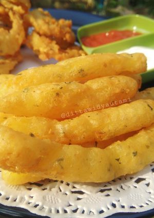 Foto resep Stik Kentang Keju (Krispi)