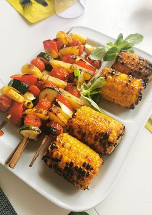 O poză a rețetei Frigărui de legume.