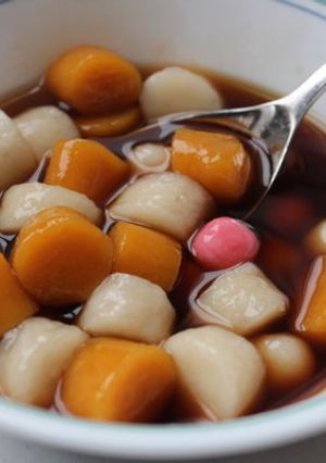 米飯圓、地瓜圓 的食譜成品照片