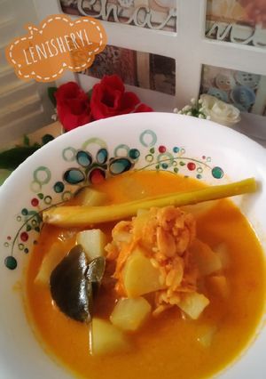 Foto resep 🌿gulai labu siam rebon🌿