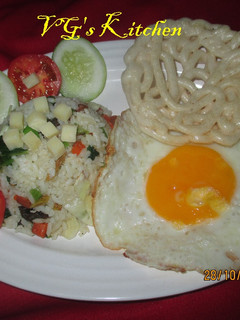 Foto resep Nasi Goreng PUTIH PELANGI