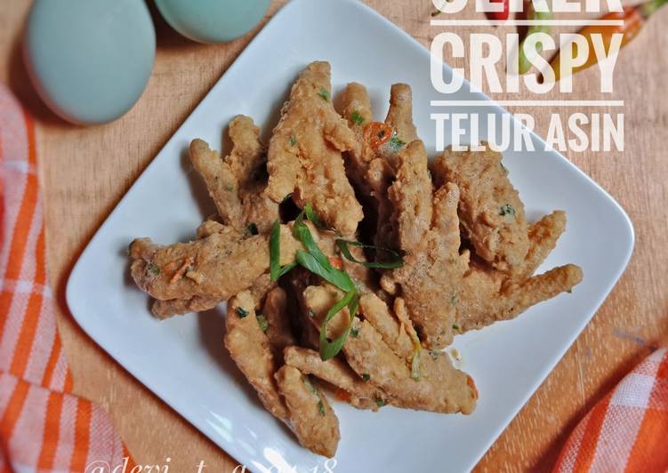 Ceker Ayam Crispy Telur Asin #ketopad_cp_cekerayam