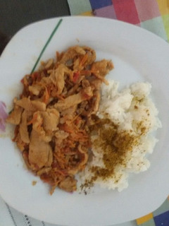Una foto de Pollo al estilo oriental