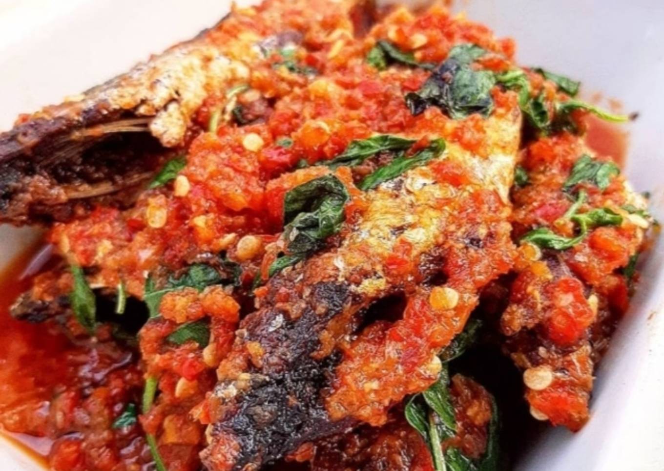 Ikan Kembung Balado Kemangi