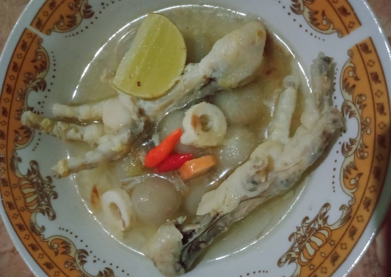 Cilok Ceker Kuah