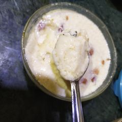 A picture of Dry Fruit sweet curd.