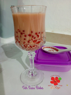 Foto resep Teh Susu Boba