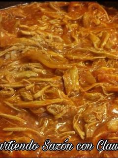 Una foto de Tinga de pollo🌹