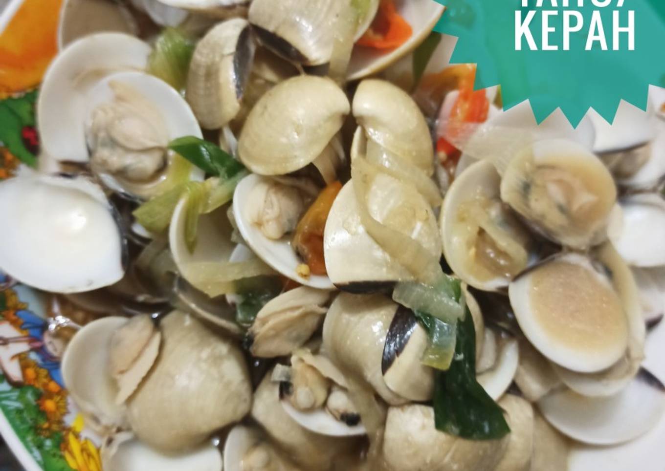 Kerang Tahu/Kepah Tumis Pedas