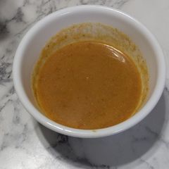 Khao Man Gai sauce (ข้าวมันไก่) A picture of Khao Man Gai sauce (ข้าวมันไก่).