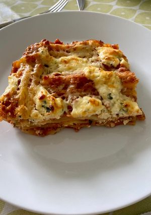 Ricottás lasagne recept fotója