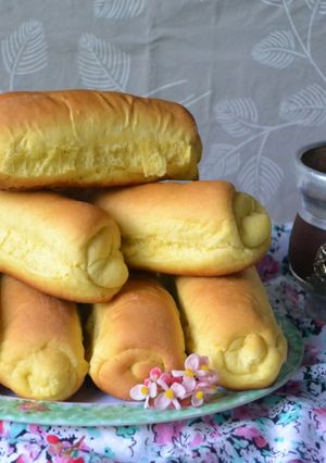 Una foto de Pancitos rellenos con dulce de leche😎