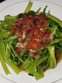 Foto resep Kangkung sambal rujak