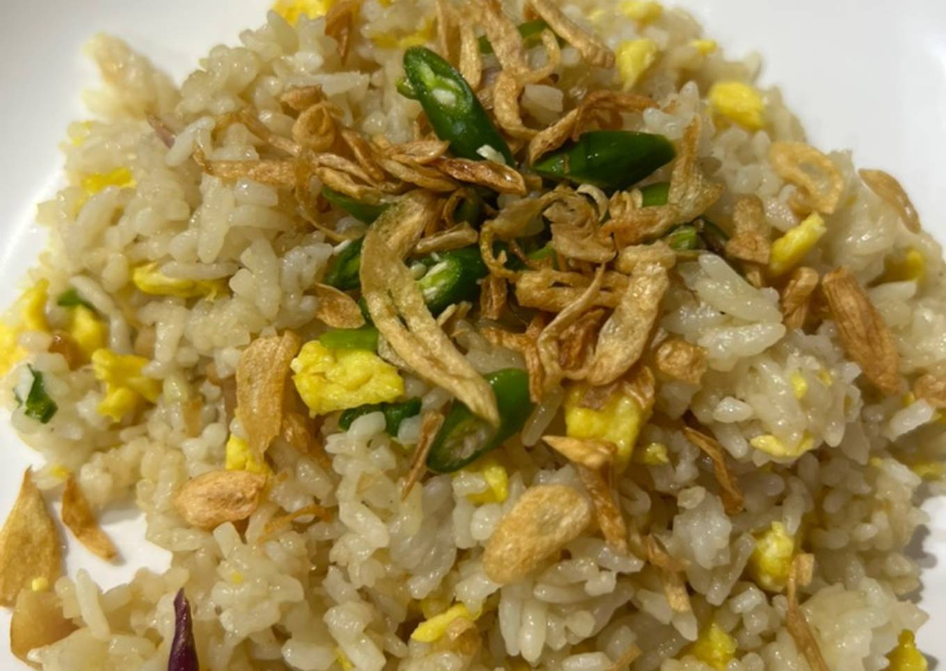 Nasi goreng ikan asin favorit bocah