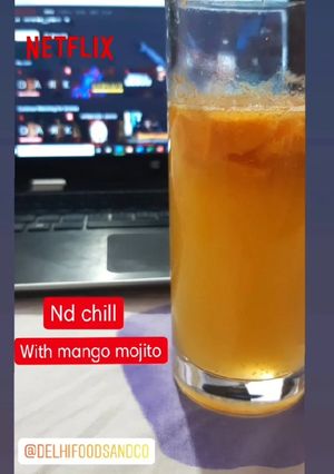 A picture of Mango mojito.