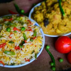 A picture of Vegetable Fried Rice.