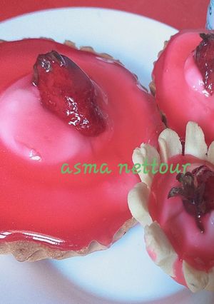 صورة لوصفة تارت فراز بطريقة احترافية وبكريمة رائعة 🍓
