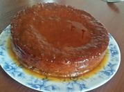 Una foto de budin banana baño maria