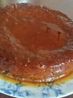 Una foto de Budín de pan de banana