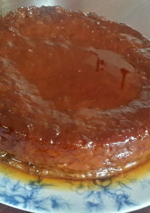Una foto de Budín de pan de banana