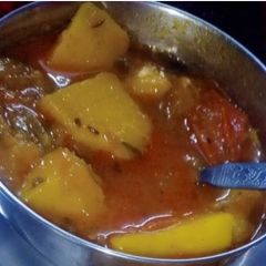 A picture of Aloo ki sabji.