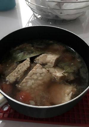 Foto resep Pindang tempe udang (versi 2)