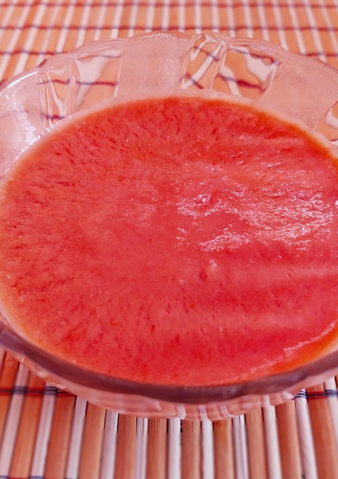 Una foto de Gazpacho de sandía