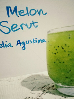 Foto resep 3. Es Melon Serut #BikinRamadanBerkesan