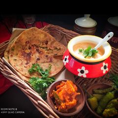 Herbed Paneer Paratha A picture of Herbed Paneer Paratha.