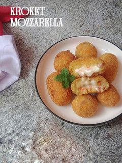 Foto resep Kroket mozzarella