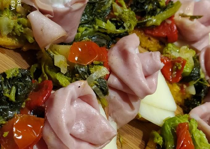 Guida passo passo a Fai Premiato Crostini di polenta farciti