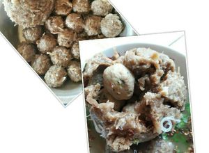 Foto resep Bakso vegan kaki jamur hioko