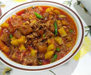 Resep mudah Sambel Goreng Krecek Gurih Mantul