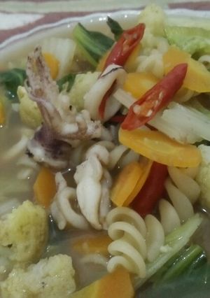 Foto resep Paklay Sayur Cumi Makaroni