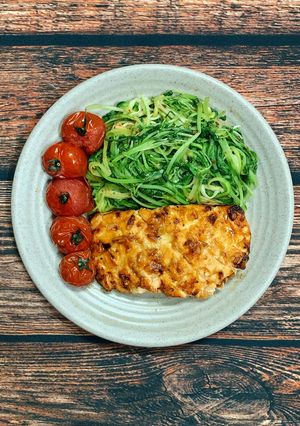 Hình của món Cá hồi ủ sốt thơm đút lò [Eat clean - Lose weight].