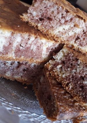 Una foto de Torta marmolada fácil 😋
