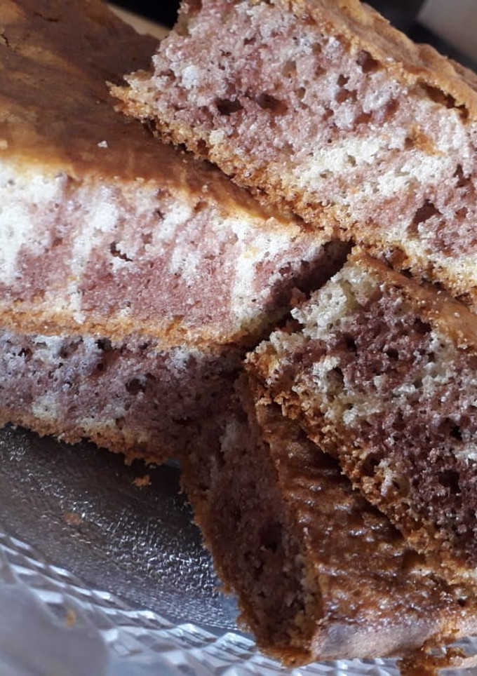 Una foto de Torta marmolada fácil 😋