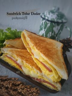 Foto resep Sandwich Telur Dadar
