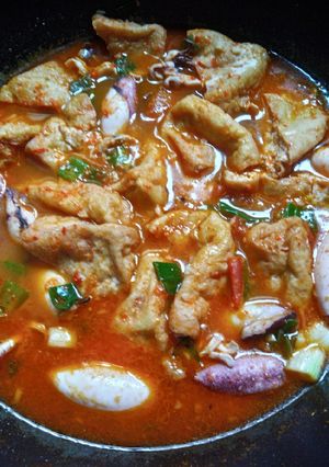 Foto resep Laksam Cumi n Tahu