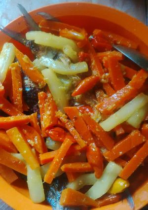 Foto resep Ikan bandeng kua acar kuning