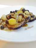 Stracotto al Morellino di Scansano con funghi e cipolline borettane