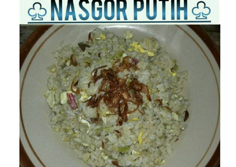 Nasi Goreng Putih 👌