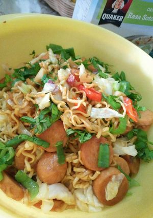 Foto resep Mie Goreng Sosis