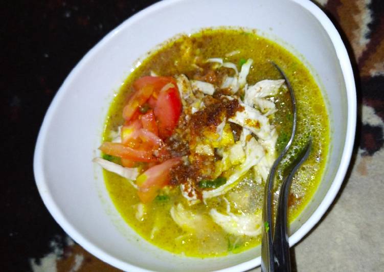 Cara Gampang Memasak Soto santan, Bikin Ngiler