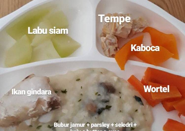 Bubur Jamur, Aneka Finger Food &amp; Gindara Kukus