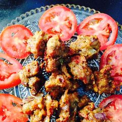 A picture of Boti waley Bajray k kebab.